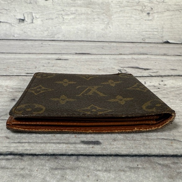 Louis Vuitton Men’s fold Wallet Brown Monogram Canvas Leather - Picture 5 of 14